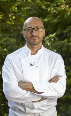photo prof Karim Haïdar le professeur de cuisine libanaise Karim Haïdar